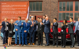 Recharge yourself MG ZS EV-Launch Zeche Zollverein 17.10.2019