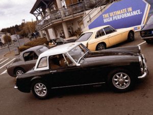 MG on track