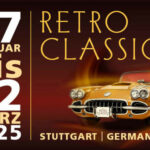 Retro Classics Stuttgart mit Clubstand des MG Car Club