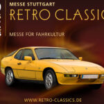 Retro Classics Stuttgart mit Clubstand des MG Car Club