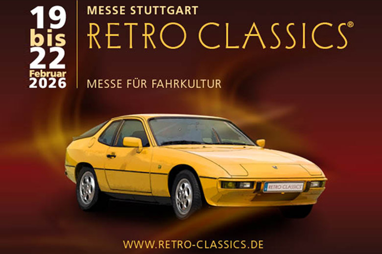 Retro Classics Stuttgart mit Clubstand des MG Car Club